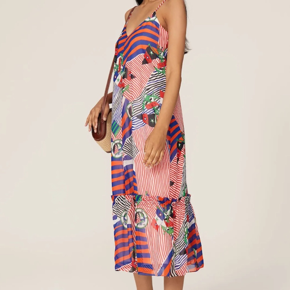 Multi Printed Shift by Lauren Ralph Lauren -  Size 14